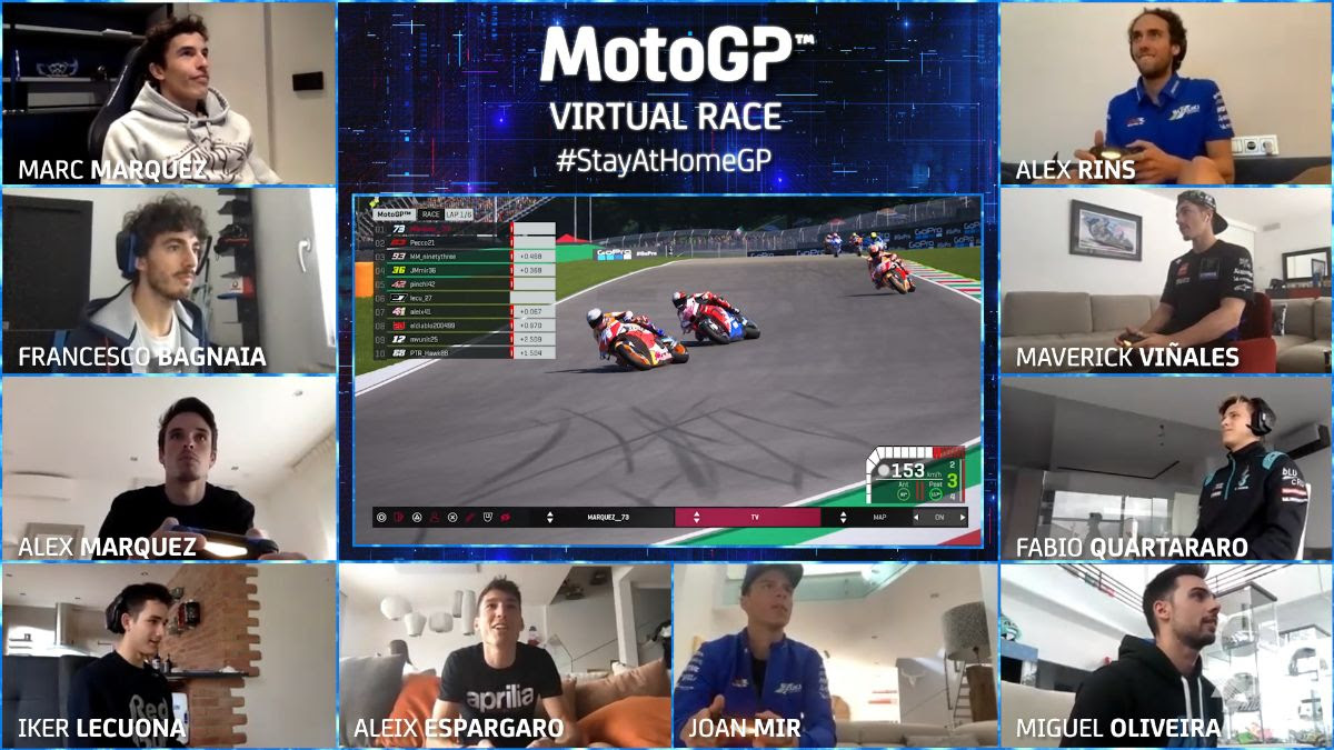 V for… virtual! Alex Marquez wins the first ever MotoGP Virtual Race