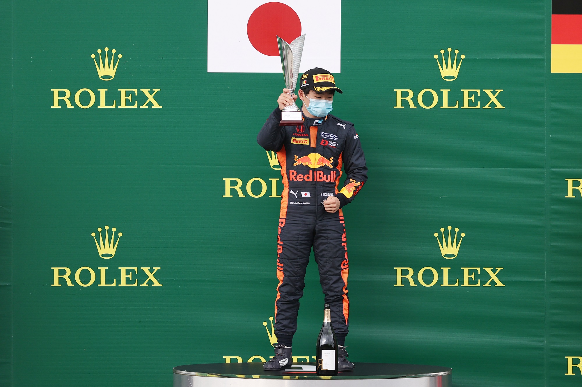 Tsunoda promoted to Feature race victory: F2