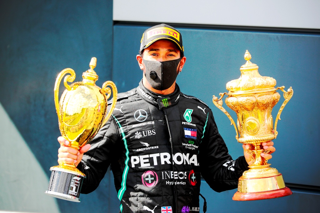Hamilton crawls to his 7th British GP victory