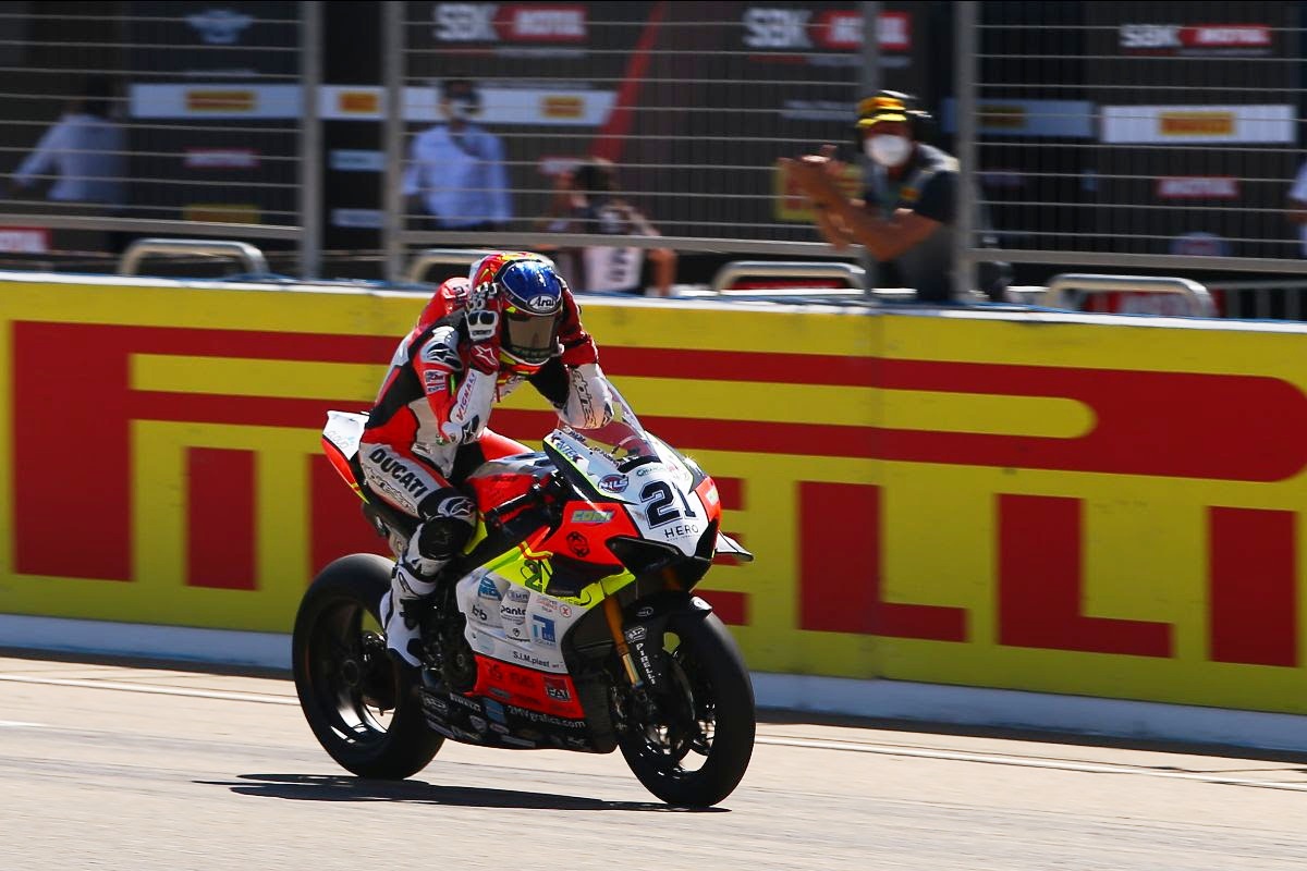Michael Rinaldi claims maiden WorldSBK win