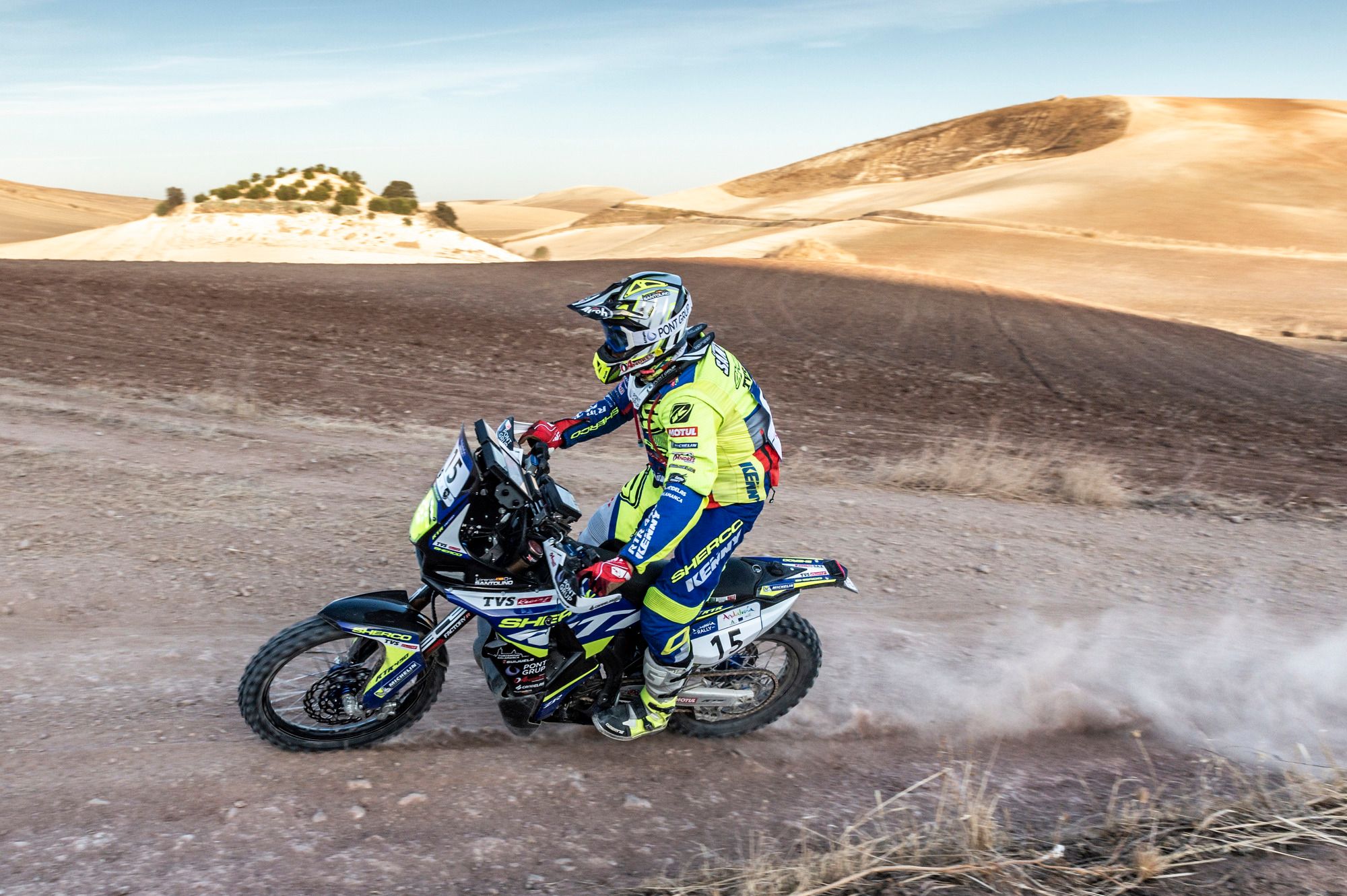 Lorenzo podium for Sherco TVS team; Santosh finishes 23rd
