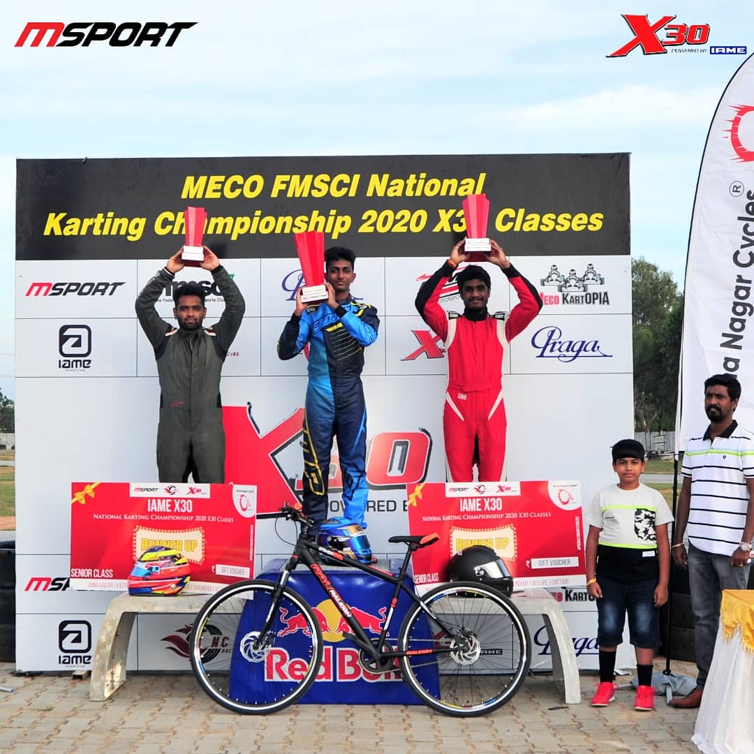 Suriya Varathan crowned new champion in X30 Senior class