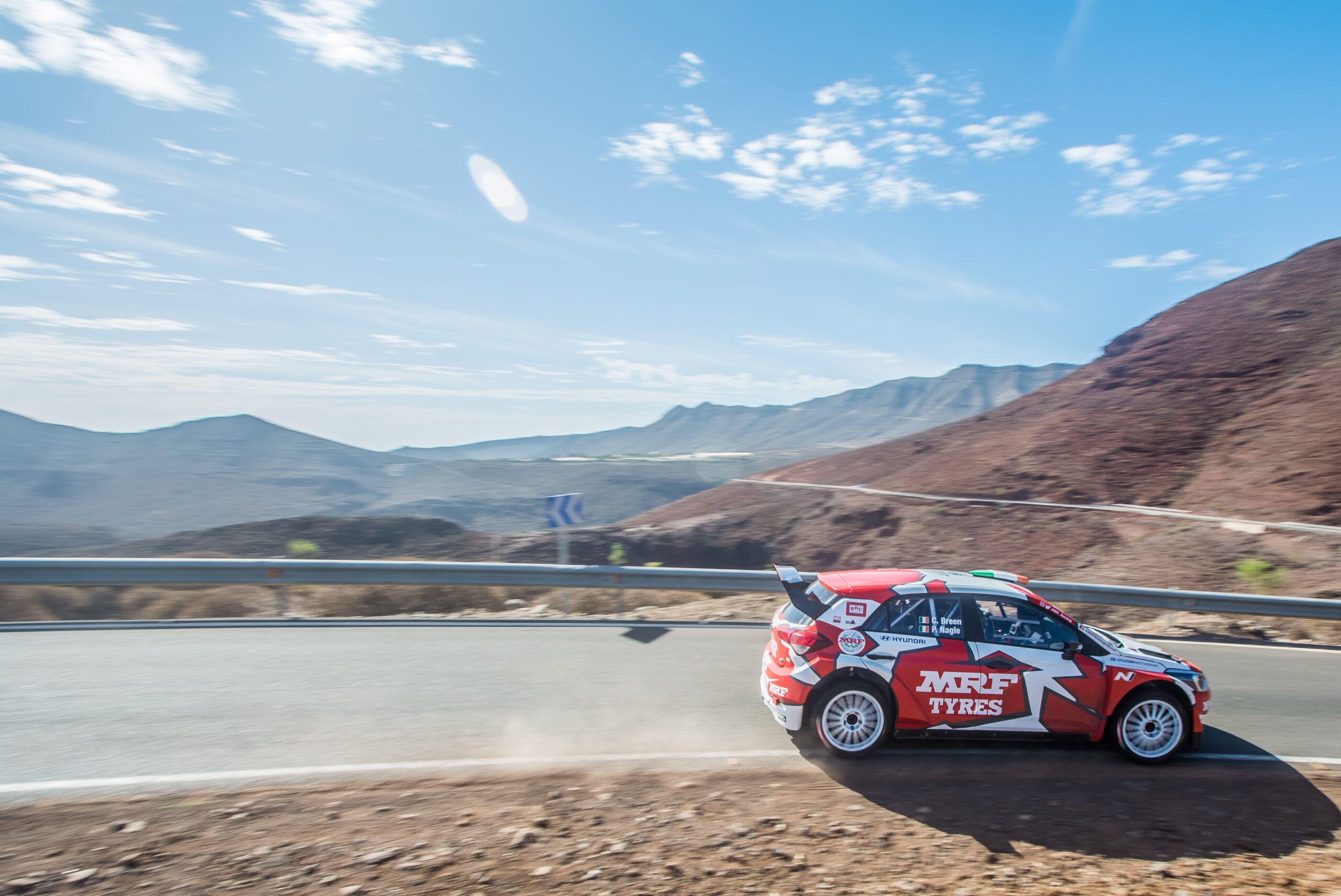 Craig Breen takes on new challenge to test MRF tyres: Rally Islas Canarias to ERC