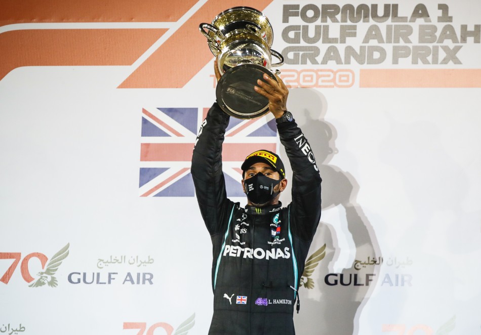 After a dangerous crash and red flag stoppage, Hamilton gets back to take 95th win
