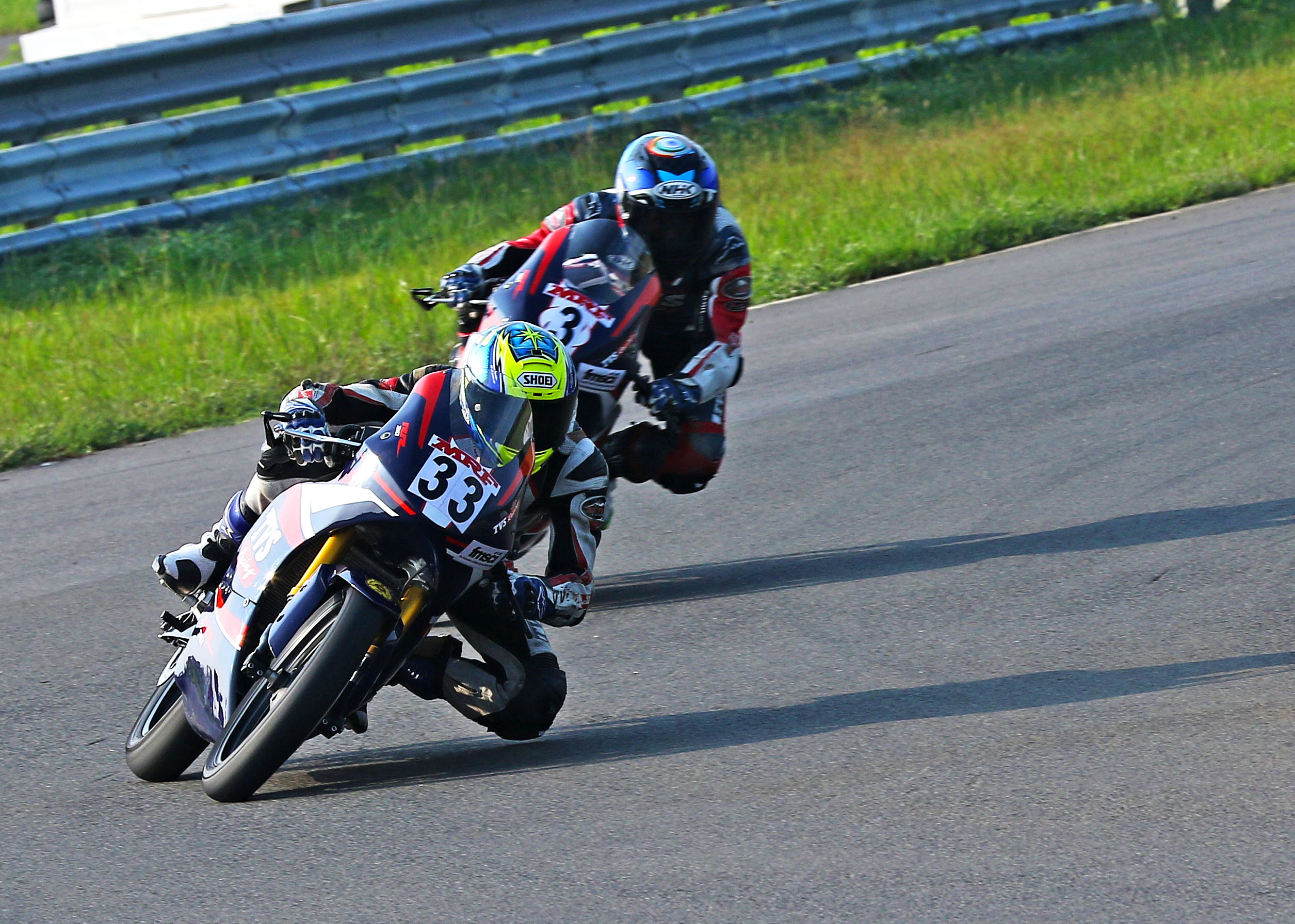 KY Ahamed beats mentor Jagan Kumar in TVS 1-2 in Pro-Stock 301-140cc