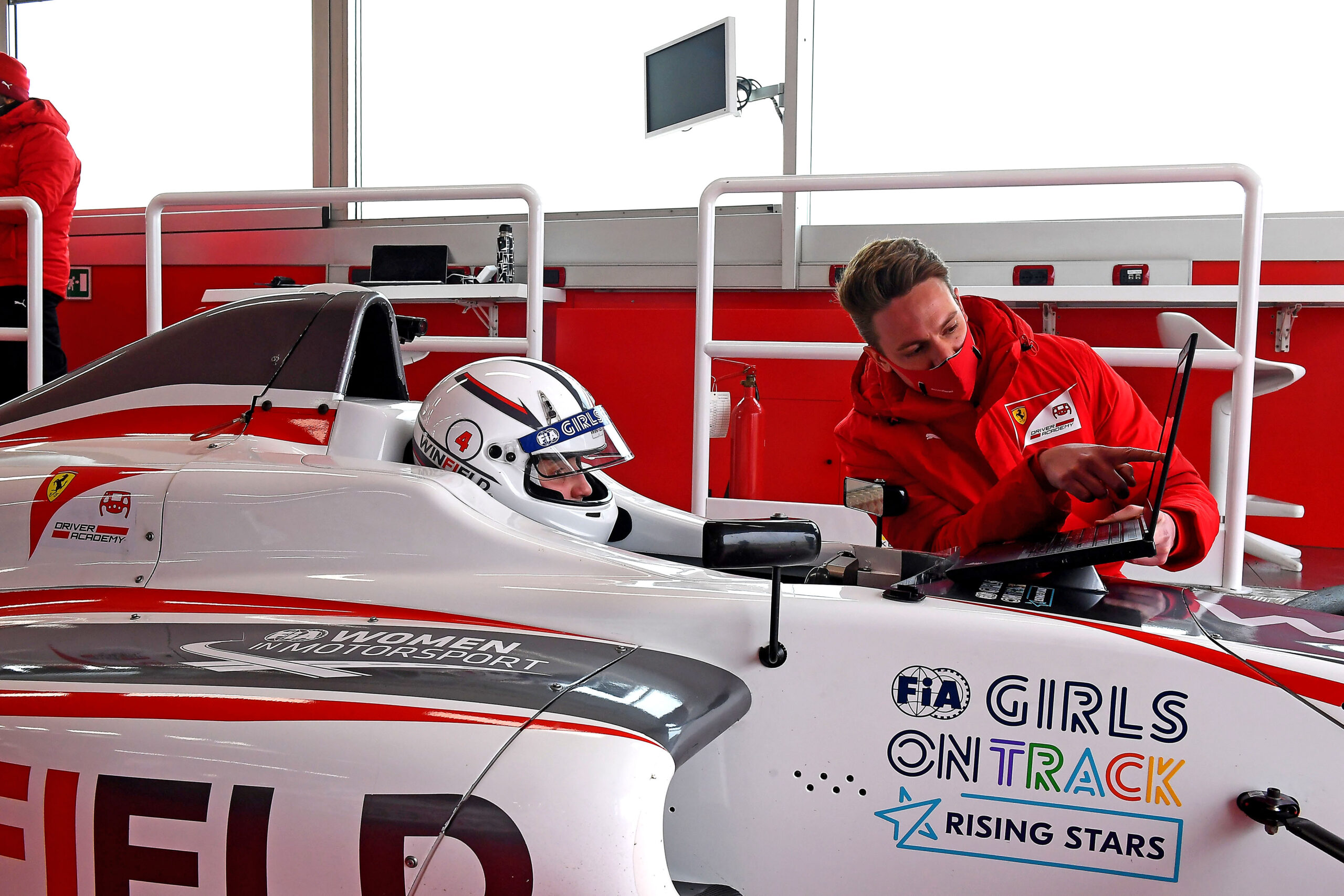 Maya Weug, first woman driver to join Ferrari Academy
