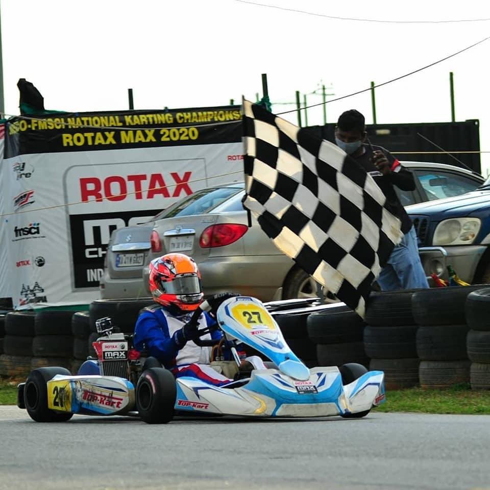 Jaden takes Round  4 honours in Junior class; Rohaan leads title fight with stunning Race 4 win