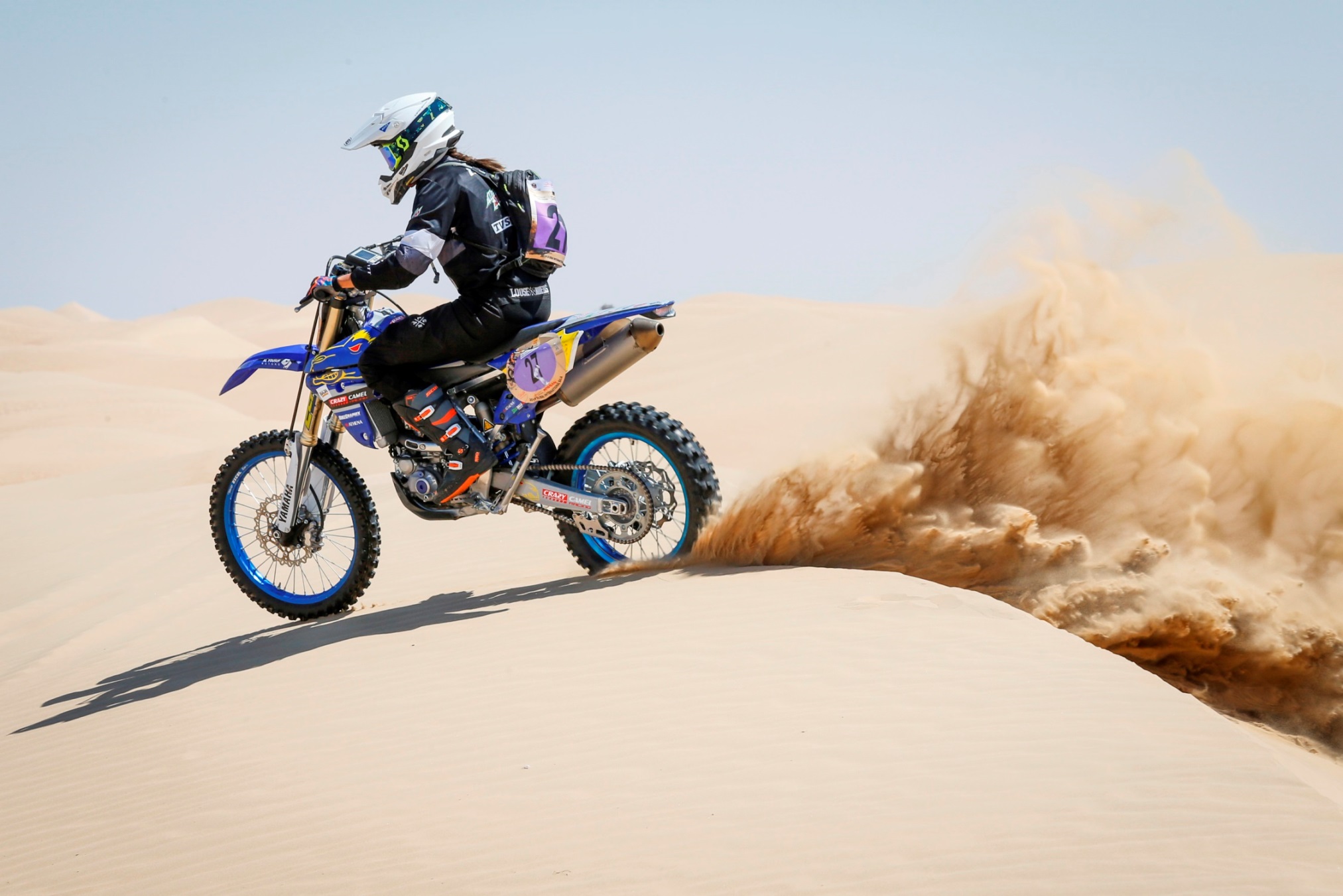Aishwarya back at the Dubai Baja, to begin the season