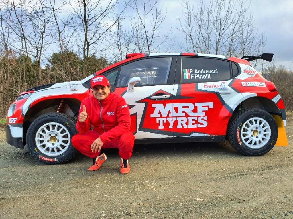 Team MRF Tyres welcomes Italian legend Paolo for 2021 rally season