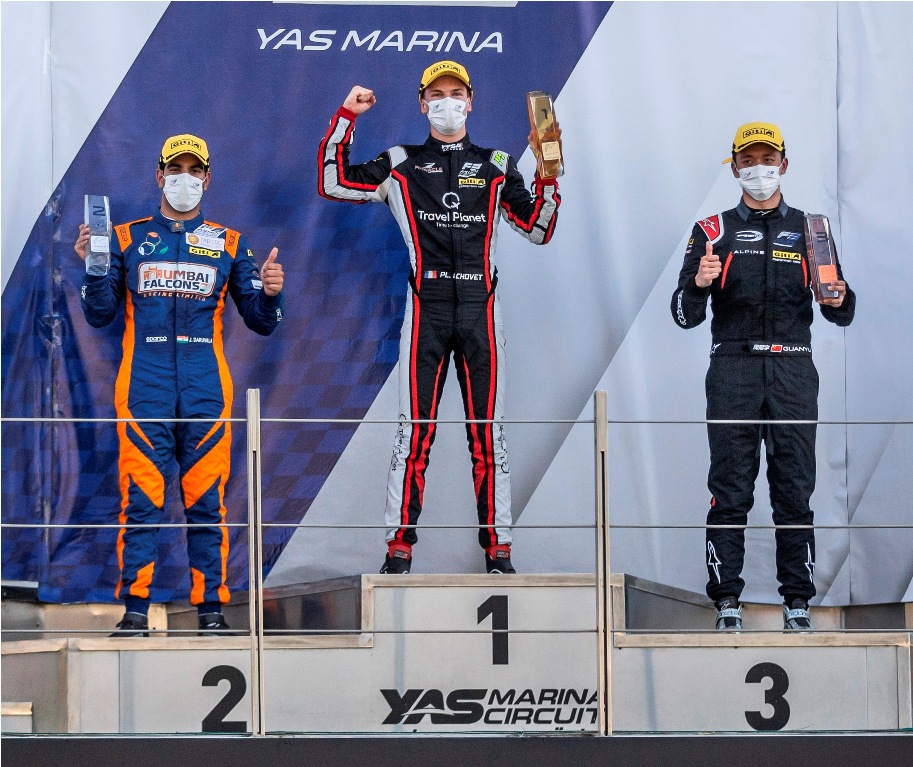 Jehan Daruvala manages 2nd for fourth podium
