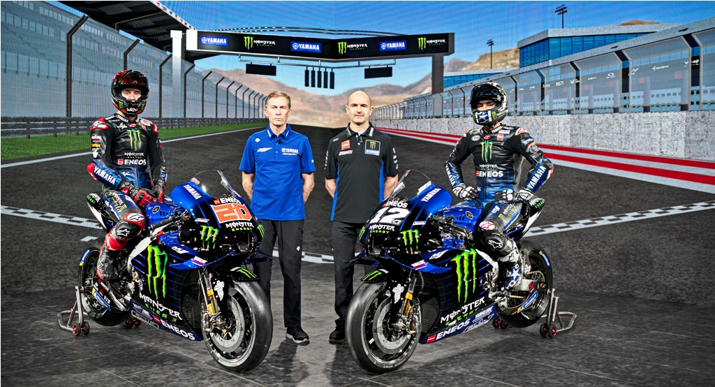 Monster Energy Yamaha MotoGP team virtual presentation