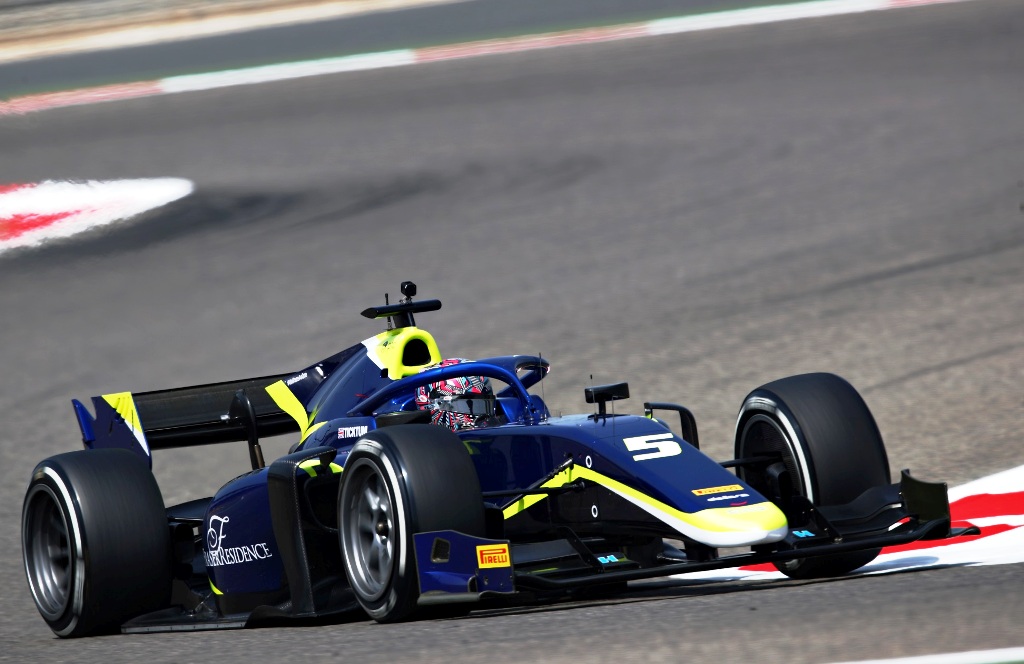 Jehan Daruvala begins with F2 pre-season test in third
