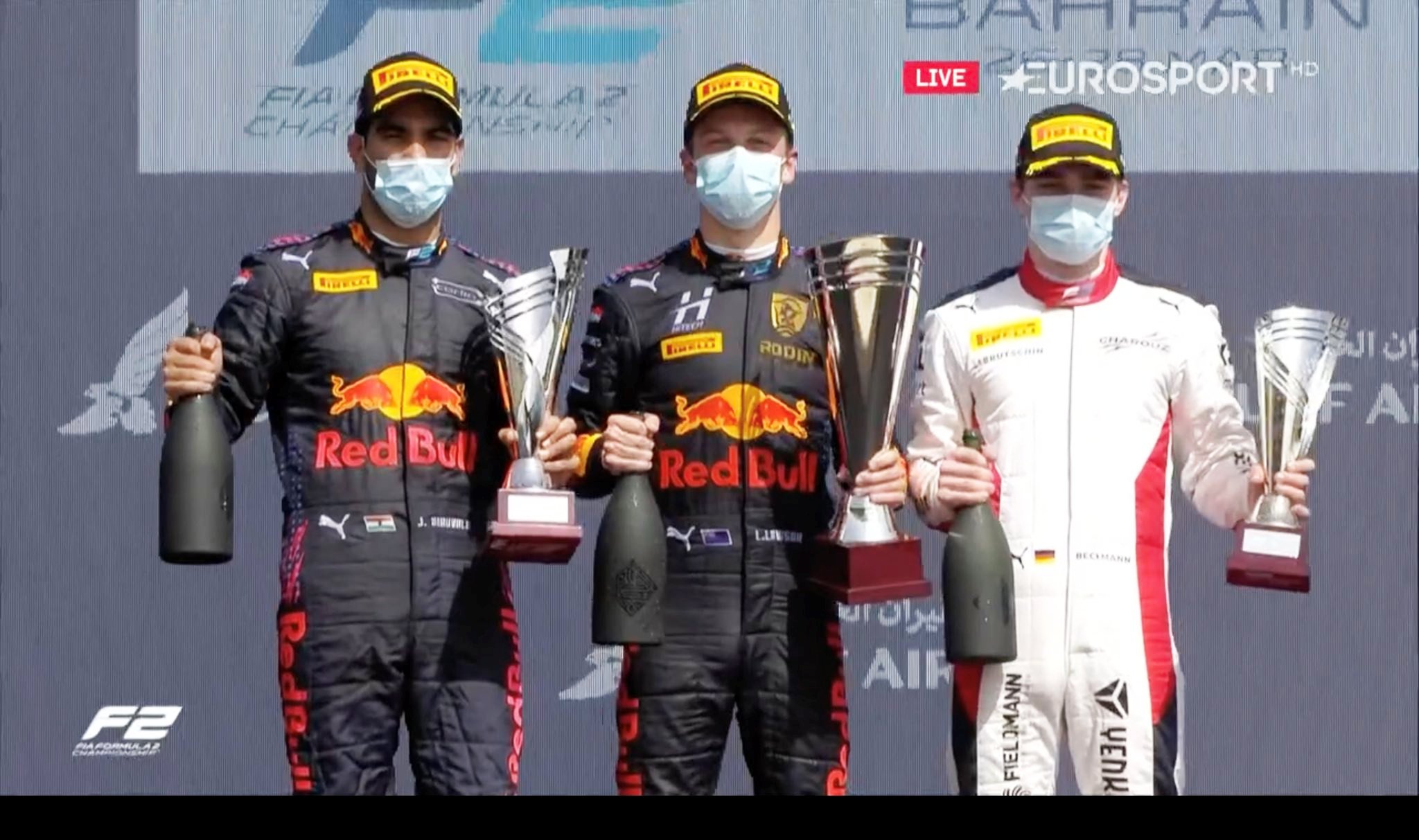 Flash: Jehan Daruvala begins the F2 season with a podium