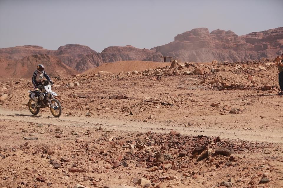 Al- Balooshi leads the Bike category: Day 1, Jordan Baja