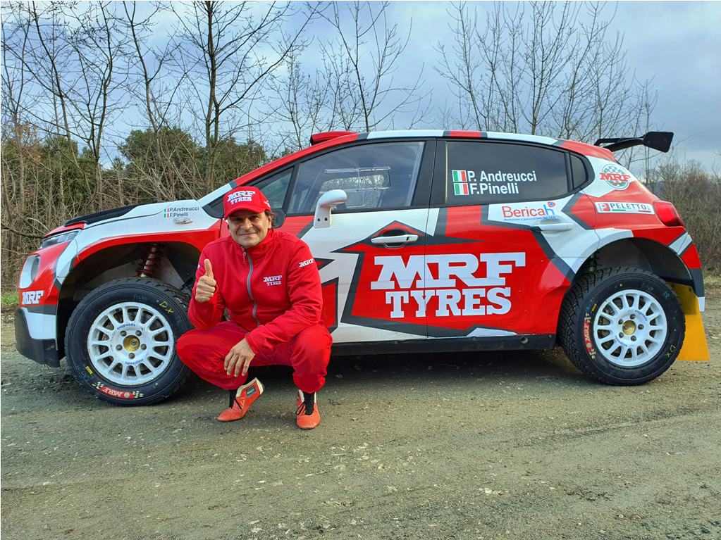 Team MRF Tyres ropes in Italian legend Paolo Andreucci