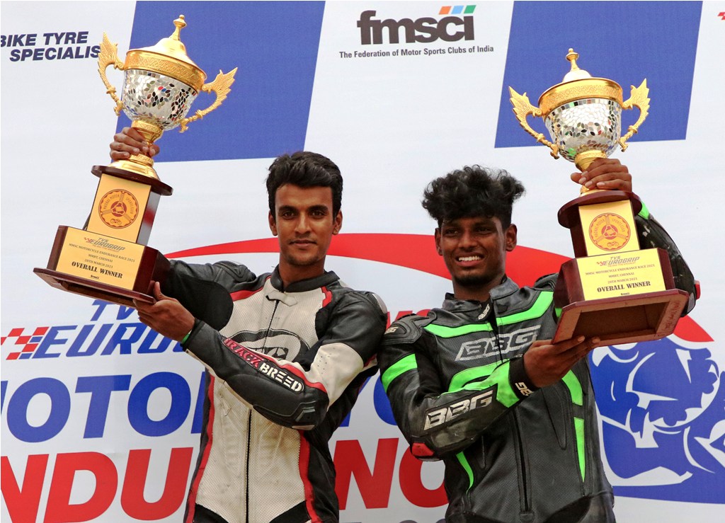 Soorya, Navneeth win overall title: TVS Enduro race