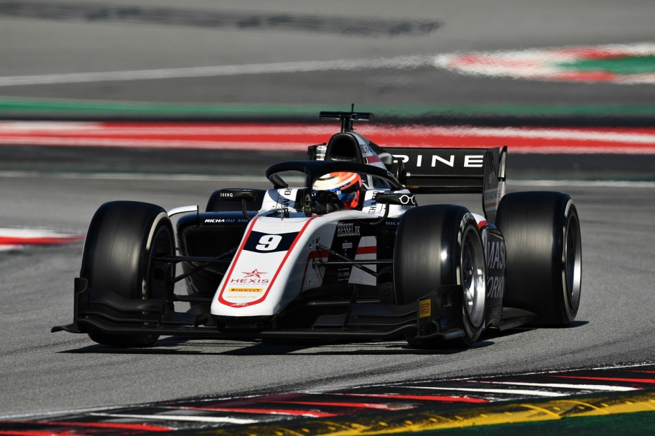 ART GP’s Lundgaard tops Day 1 of F2 Testing