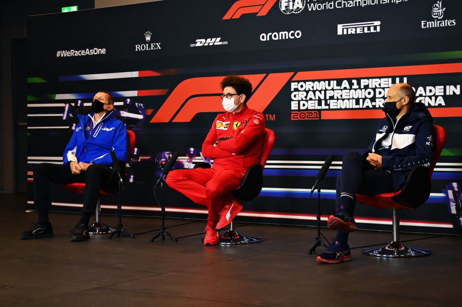 Team principals talk at FIA Friday Press Conference