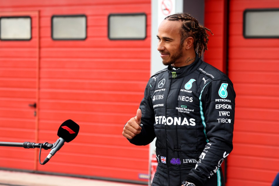 Lewis Hamilton takes his 99th career pole