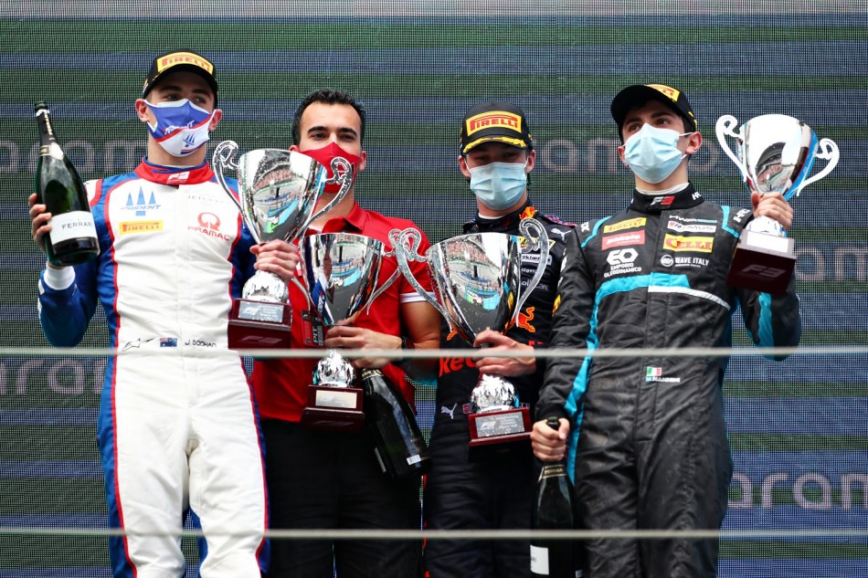 Dennis Hauger scores 2nd win for Prema Racing: F3