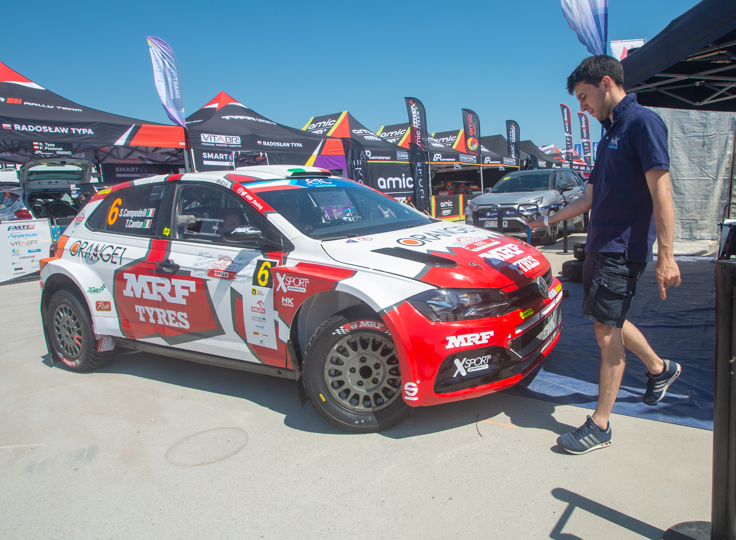 Breen and Campedelli ready for ERC challenge for Team MRF Tyres