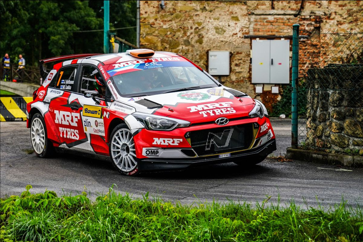 Czech dream ends early for Team MRF Tyres: ERC