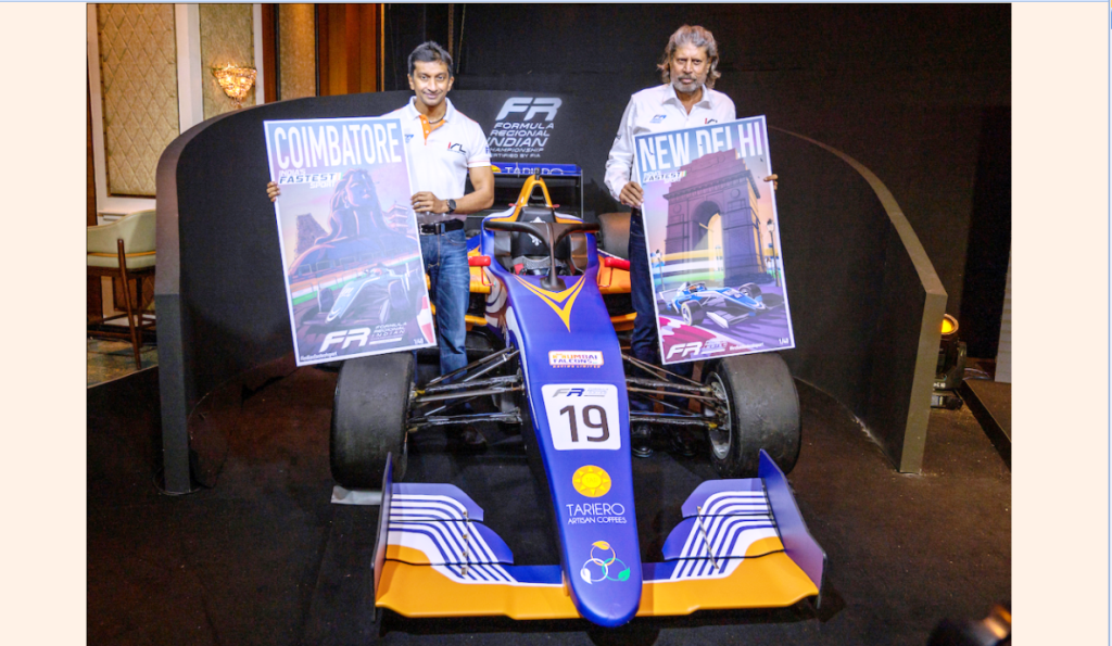 Flamboyant Kapil Dev, fastest Indian Karthikeyan star in glittering launch