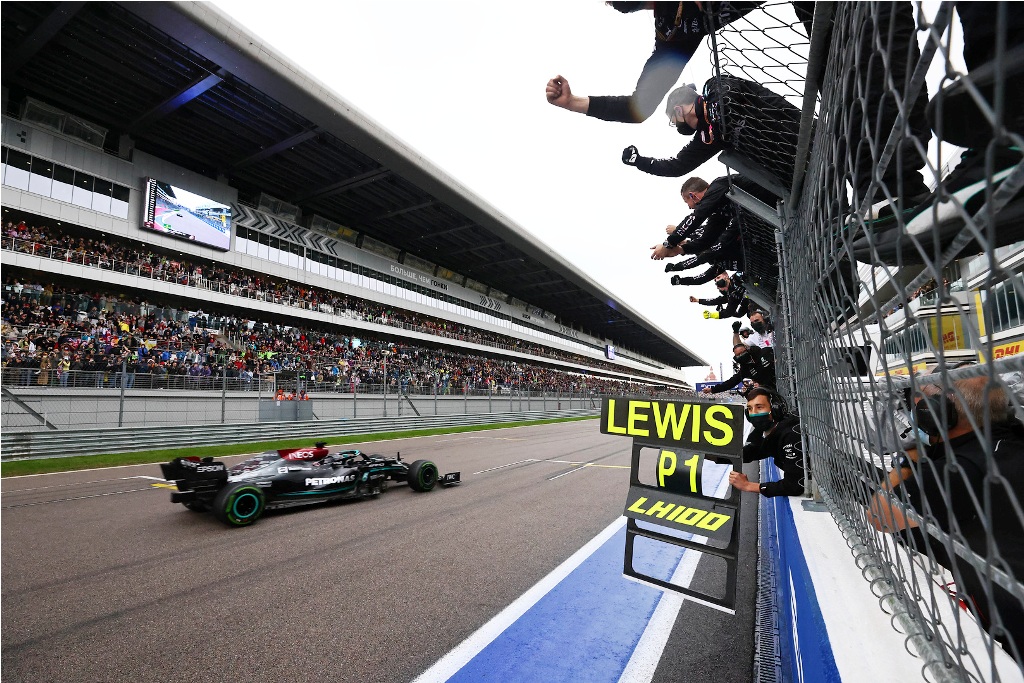 Hamilton’s century feat at Drama-filled Sochi autodrome