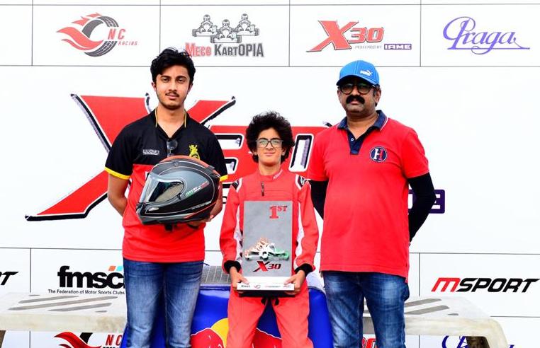 Nikhilesh Raju bags Round 2 honours in Cadet class