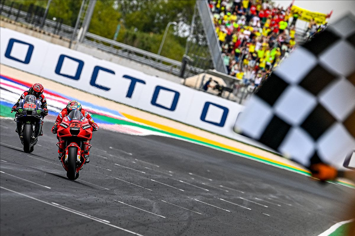 Pecco takes the pressure to paint Misano red: MotoGP