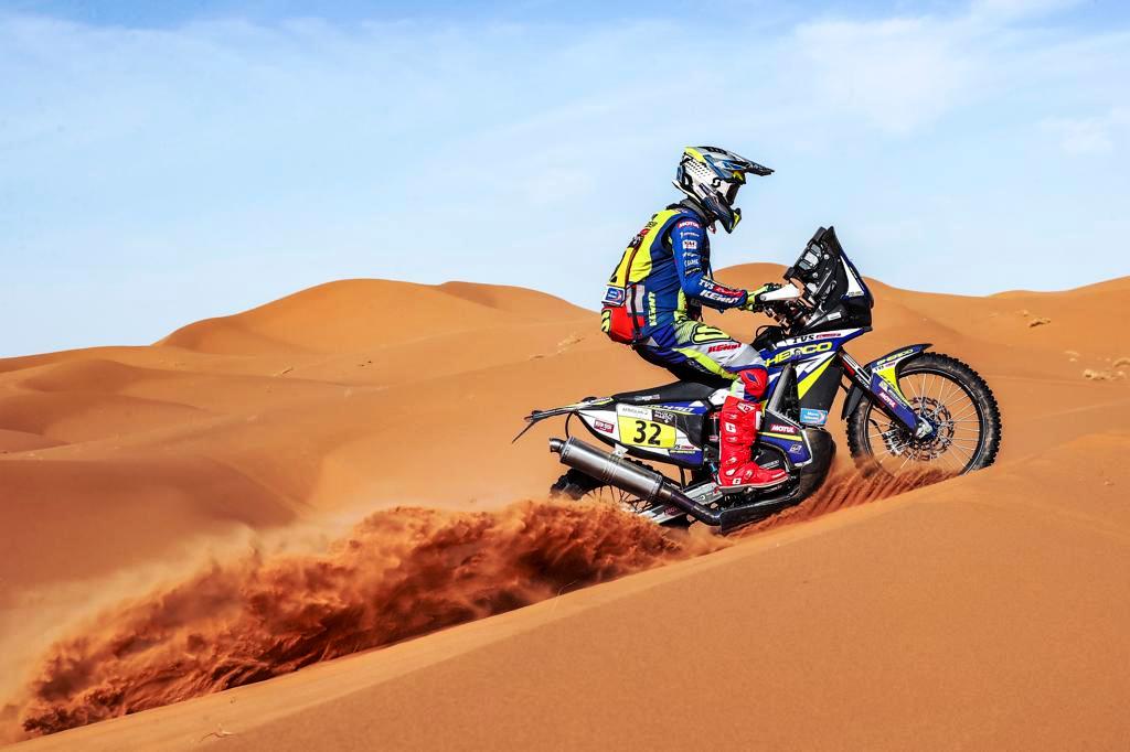 Harith Noah successfully completes Rally of Morocco