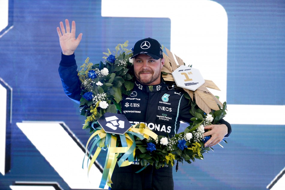 Bottas takes pole ahead of Max with a Sprint win: Hami 5th