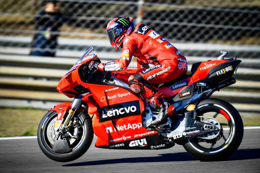Bagnaia hands Ducati Constructors crown in red-flagged race