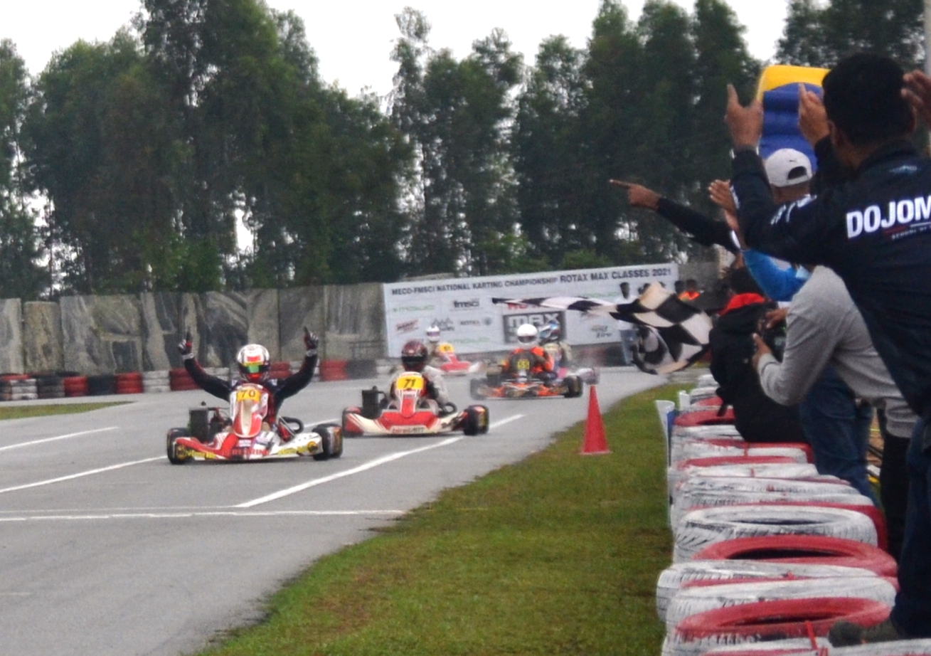 Kyle, Ruhaan and Aditya are Rotax Max Indian National champions 2021