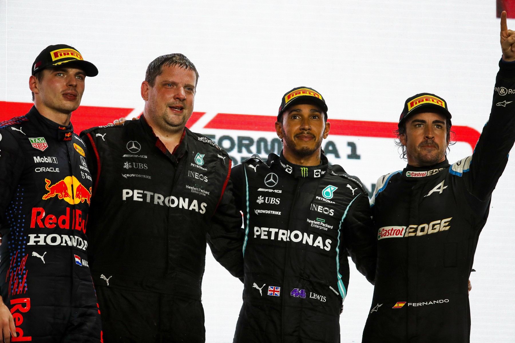 Alonso, takes podium after 7 years; Hami takes win
