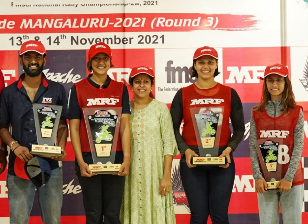 Aishwarya overcomes Tanika threat to keep slate clean: INRC2w Ladies Class