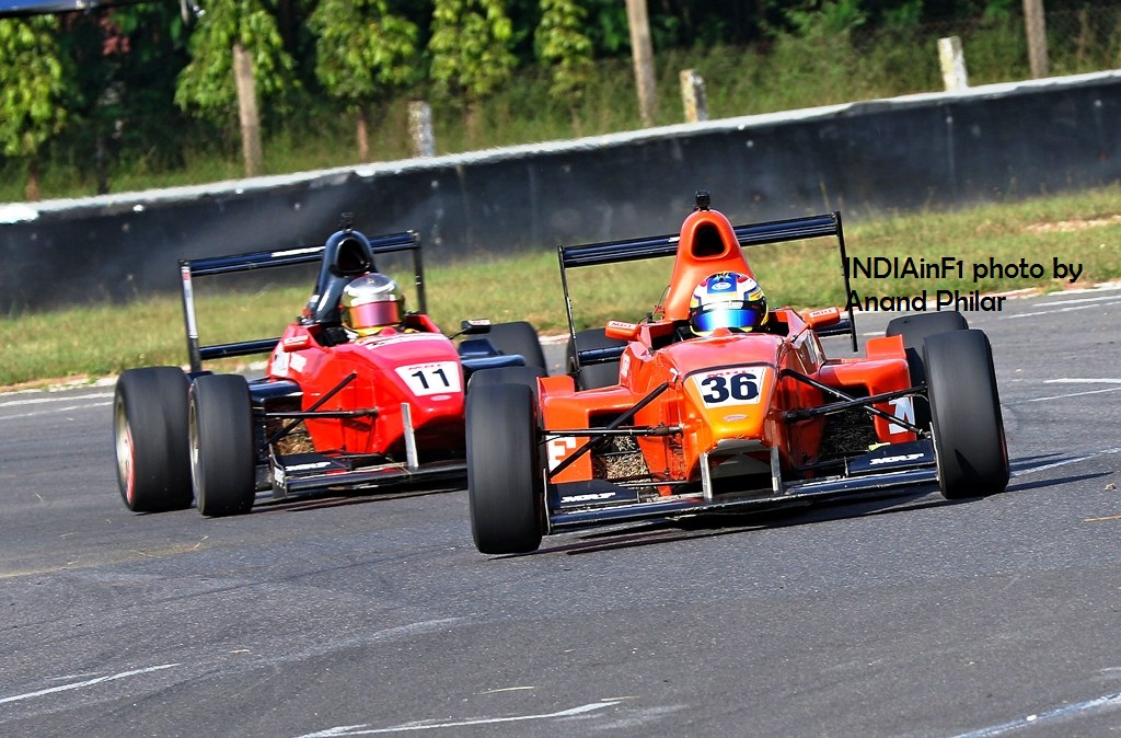 Maiden victory for Chirag Ghorpade in MRF F1600; Rishon day’s fastest driver