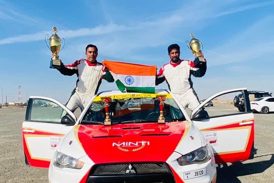 Musa Sherif-Mansoor Parol, 2nd in Al Thaid Rally Ro5
