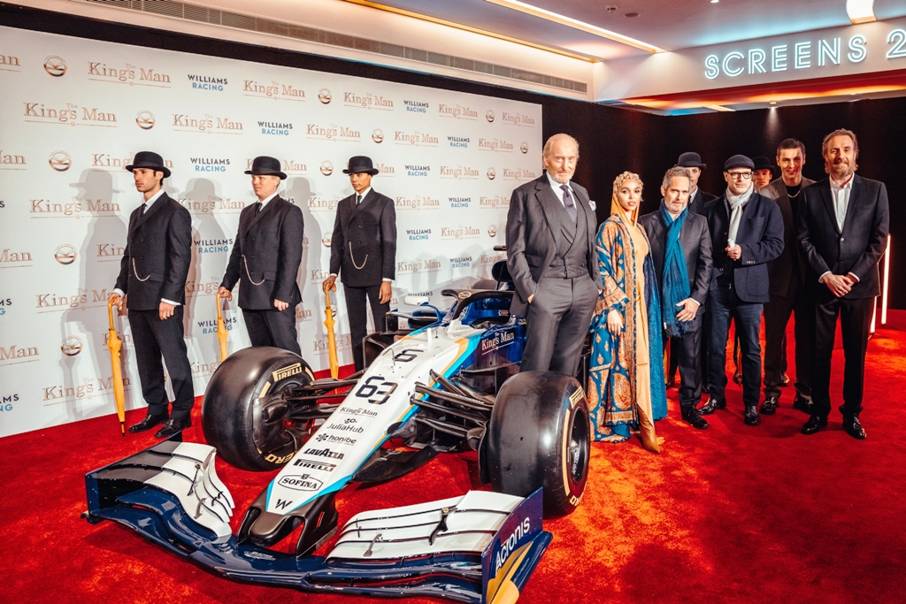 Williams Racing teams-up with 20th Century for The King’s Man movie