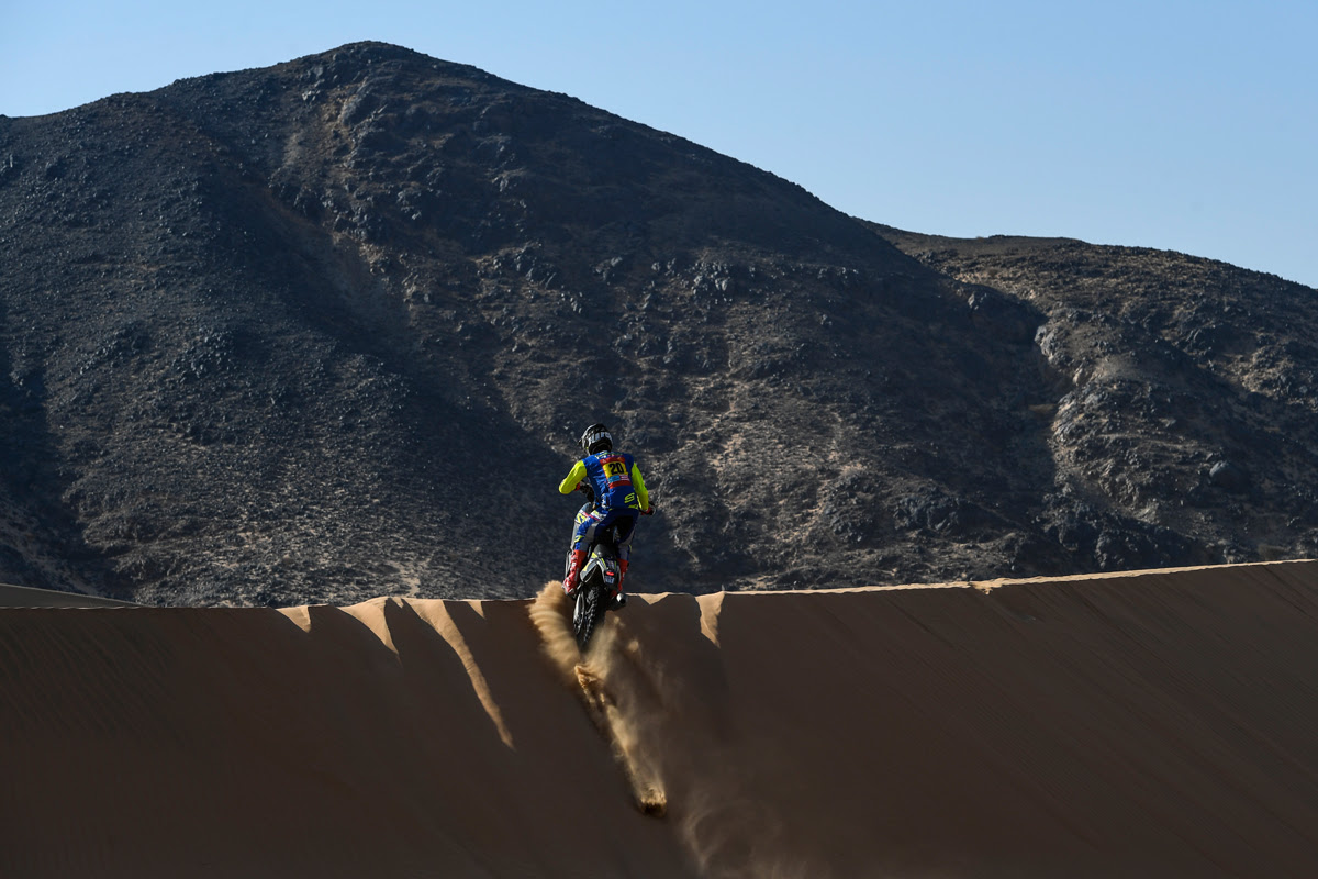 All 3 Sherco TVS riders arrive at the finish: A sherco report of Dakar 2022