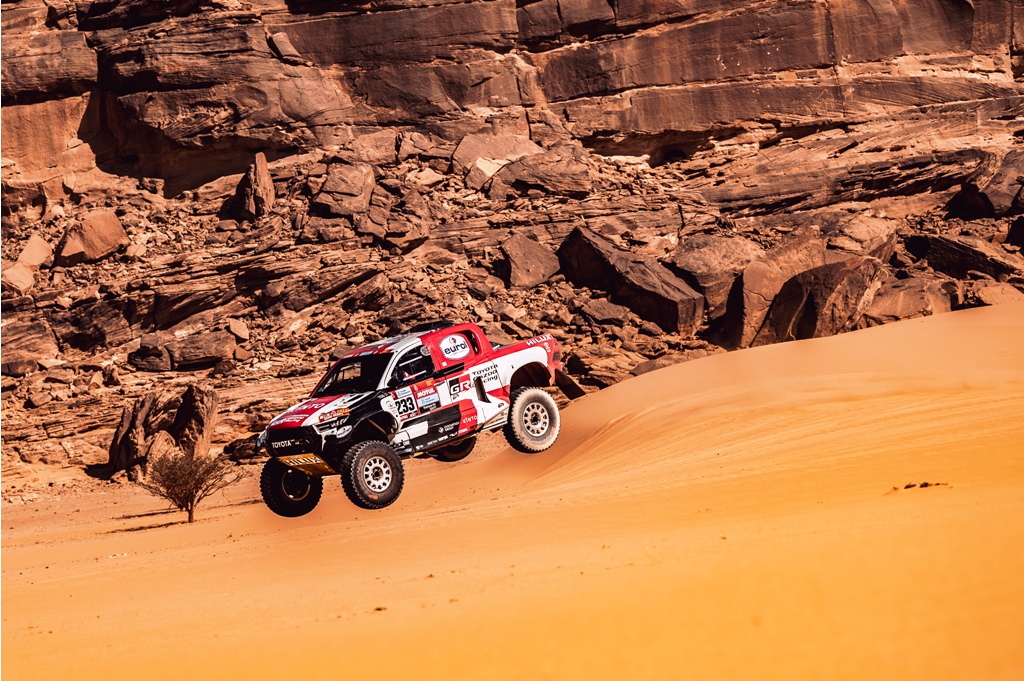 Nasser Al Attiyah, king of the Desert; Dakar Rally final winners