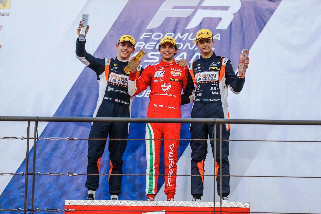 Seb Montoya wins as Mumbai Falcons take a rare 1-2-3: Asian Formula Regional