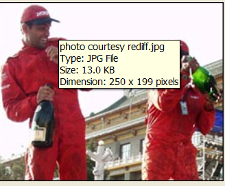 First international win for Arjun Balu & Kumar
