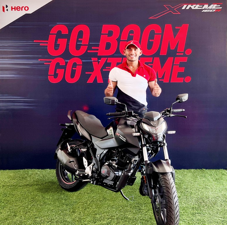 Hero signs drag champ Hemanth Muddappa as brand ambassador