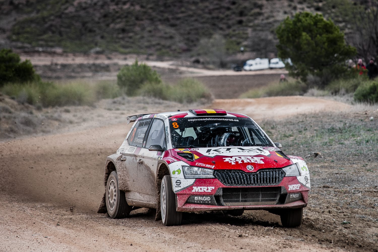 Llarena-Fernández of MRF Tyres win Spanish Rally Round 1