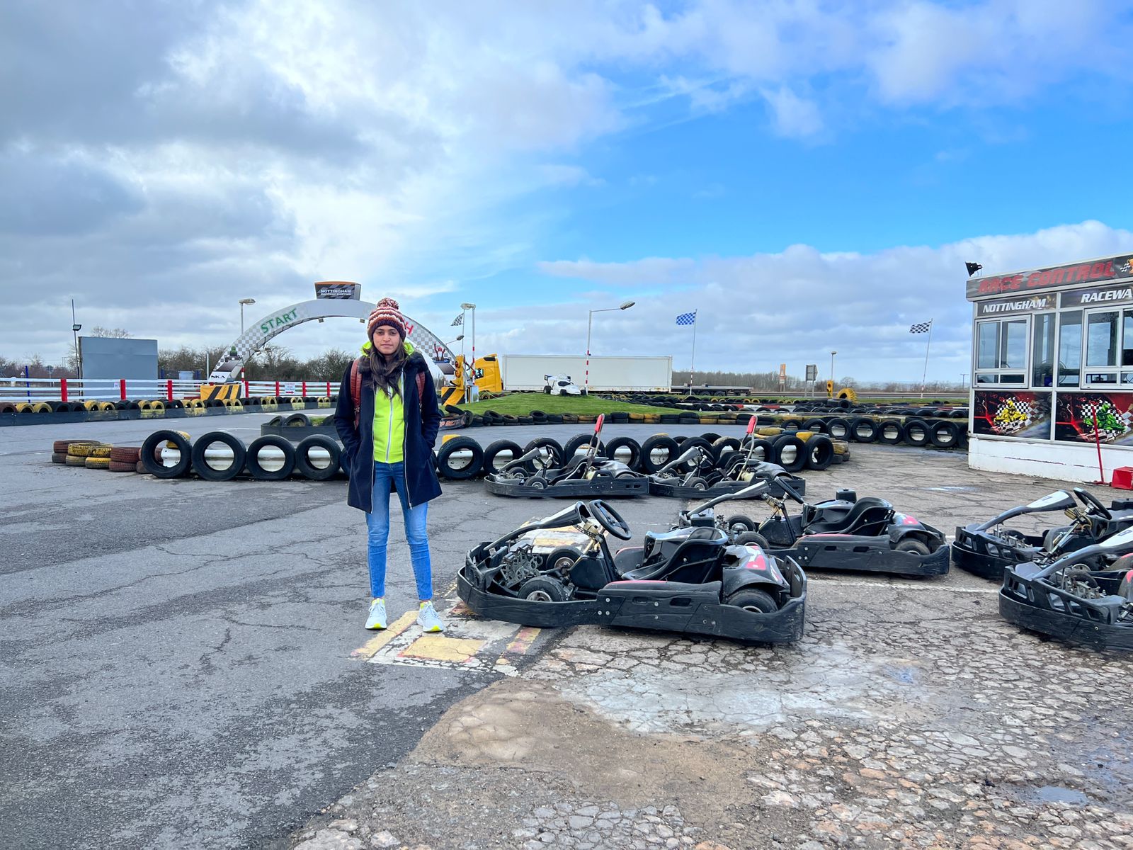 Pragathi Gowda, Deepa, Anushriya land in England for McLaren Formula Woman finals