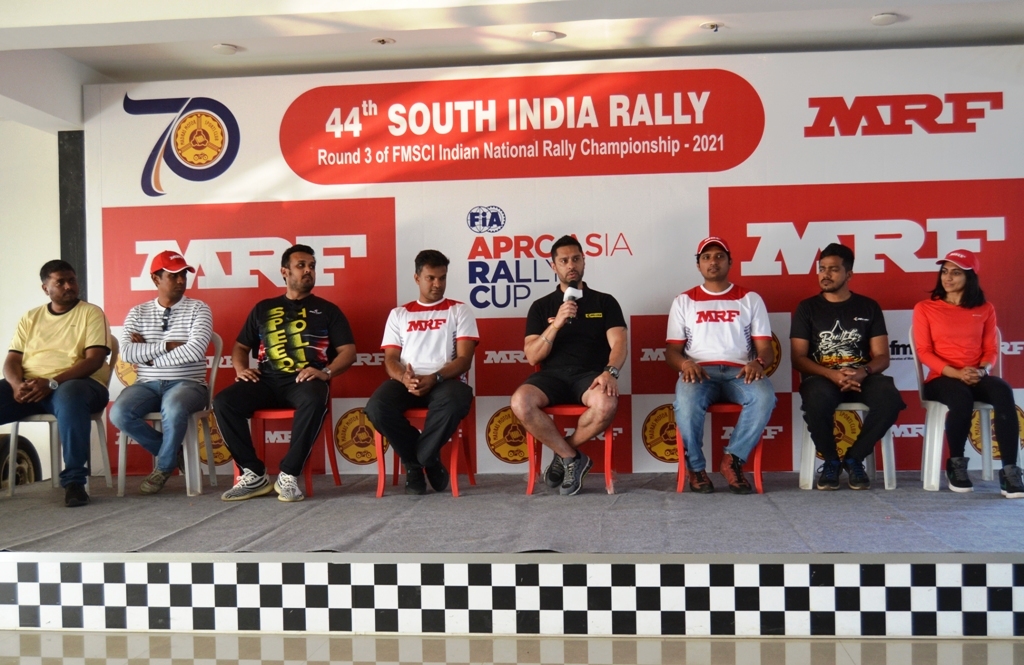 Youth vs Experience at South India Rally: 2021 INRC final round