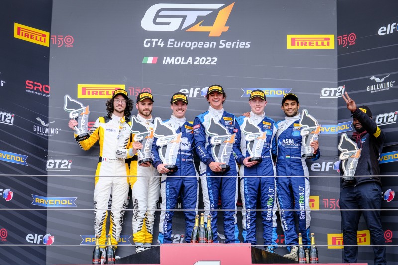 Double podium for Akhil Rabindra: GT 4 Euro Series