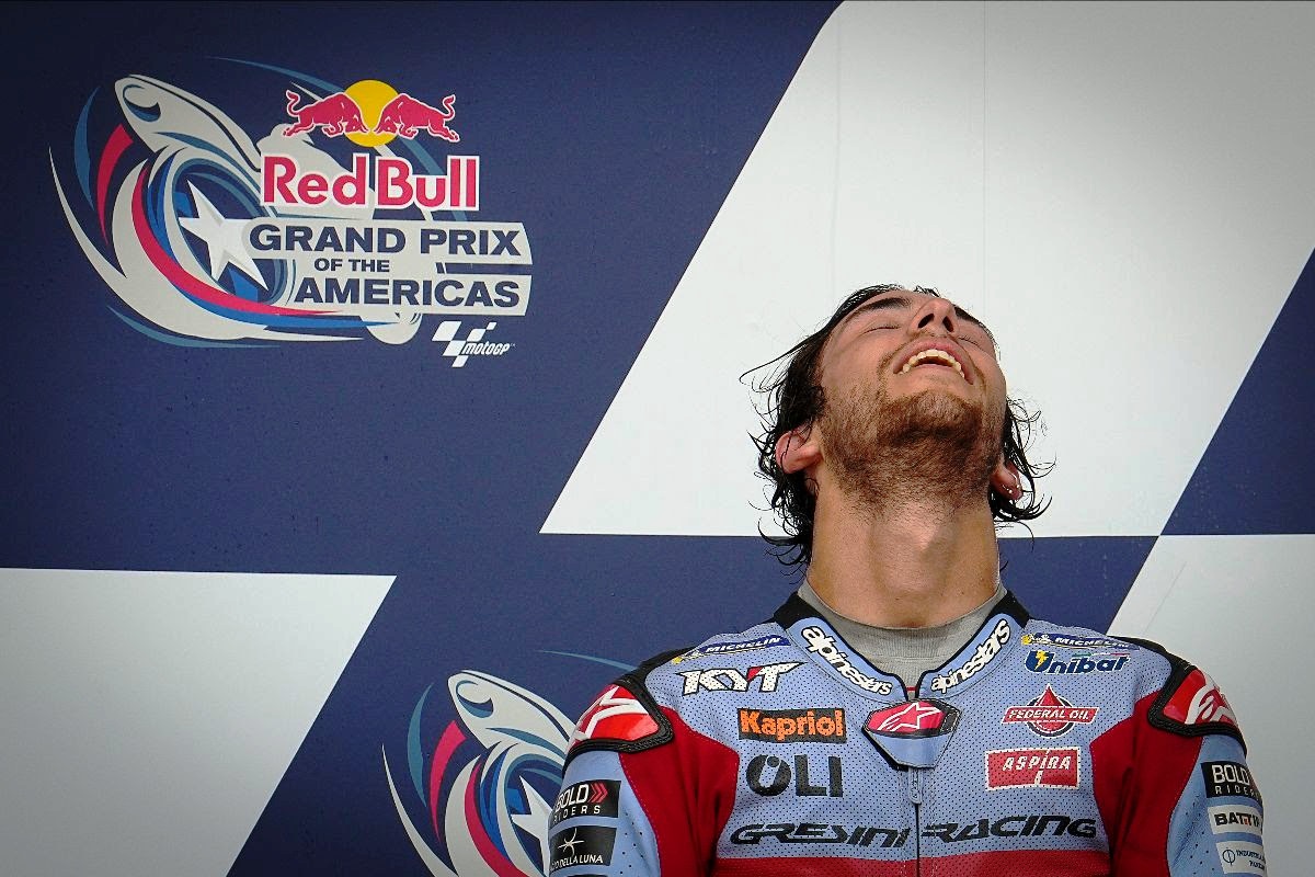 Enea Bastianini masterclass at display in Austin: MotoGP
