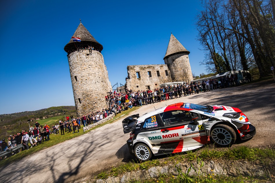 WRC resumes for Round 3 on the Croation tar